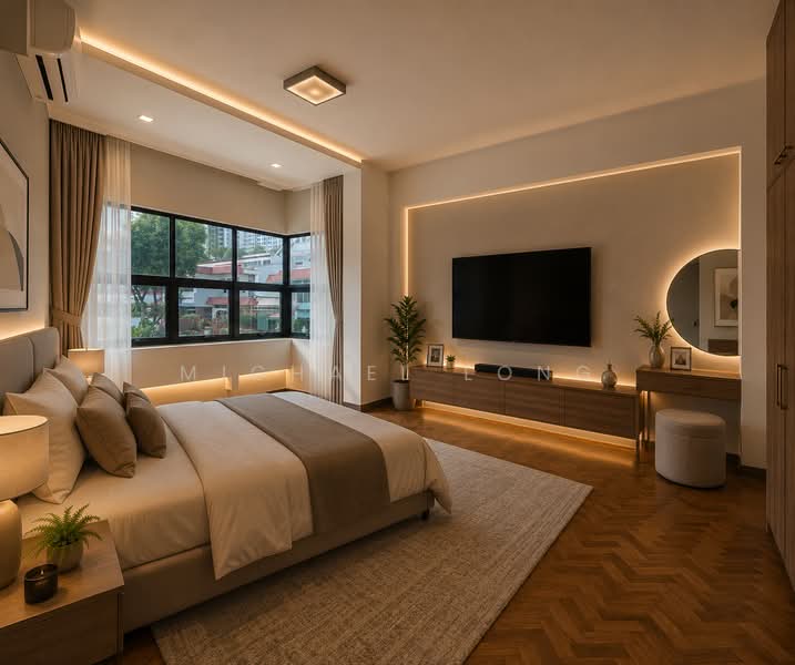 Comfort Garden, Hong San Walk, 6 Bedrooms, 5,000 sqft, Semi-Detached House For Rent, by Michael Long, 500212516 - Bedroom - PropertyGuru.com.sg