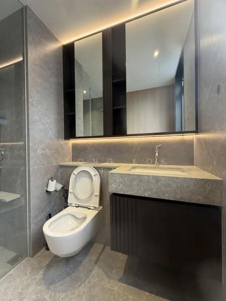 KI Residences At Brookvale, 20 Brookvale Drive, Clementi Park / Upper Bukit Timah, 3 Bedrooms, 980 sqft, Condominium For Sale, by Leong Kok Ying, 500212602 - Bathroom - PropertyGuru.com.sg
