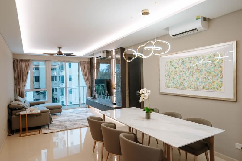Kovan Melody, 37 Kovan Road, 3 Bedrooms, 1,227 sqft, Condominium For Rent, by Ena Teo, 500212609 - Living Room - PropertyGuru.com.sg