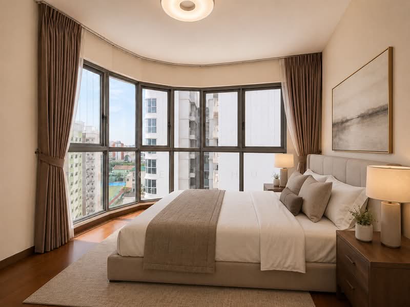 Arc at Tampines, 11 Tampines Avenue 8, 3 Bedrooms, 1,130 sqft, Executive Condominium For Sale, by Joey Chua, 500212685 - Master Bedroom (virtual staging) - PropertyGuru.com.sg