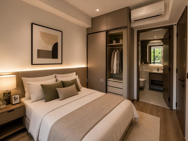 Sceneca Residence, Tanah Merah Kechil Link, Bedok / Upper East Coast, 2 Bedrooms, 753 sqft, Condominium For Sale, by Kai Ng, 500212686 - Bedroom - PropertyGuru.com.sg