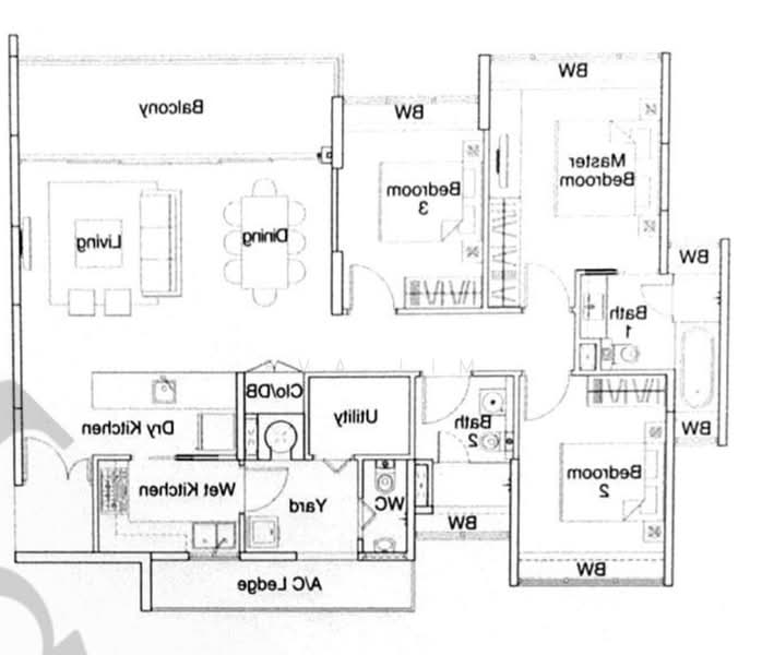 The Gale, 70 Flora Road, 3 Bedrooms, 1,356 sqft, Condominium For Rent, by Eva Lim, 500212692 - PropertyGuru.com.sg