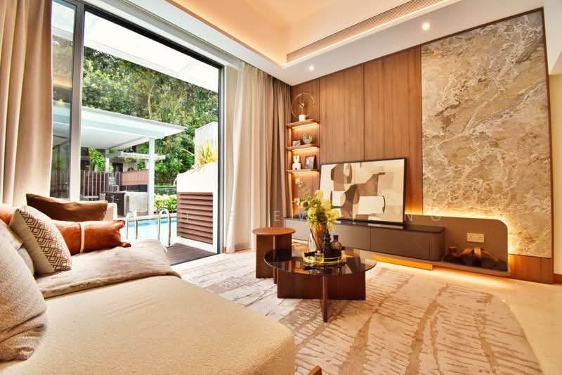 Greenwood Mews, 271 Greenwood Avenue, 5 Bedrooms, 3,100 sqft, Cluster House For Sale, by Seah Siew Yong, 500212704 - Living Room - PropertyGuru.com.sg