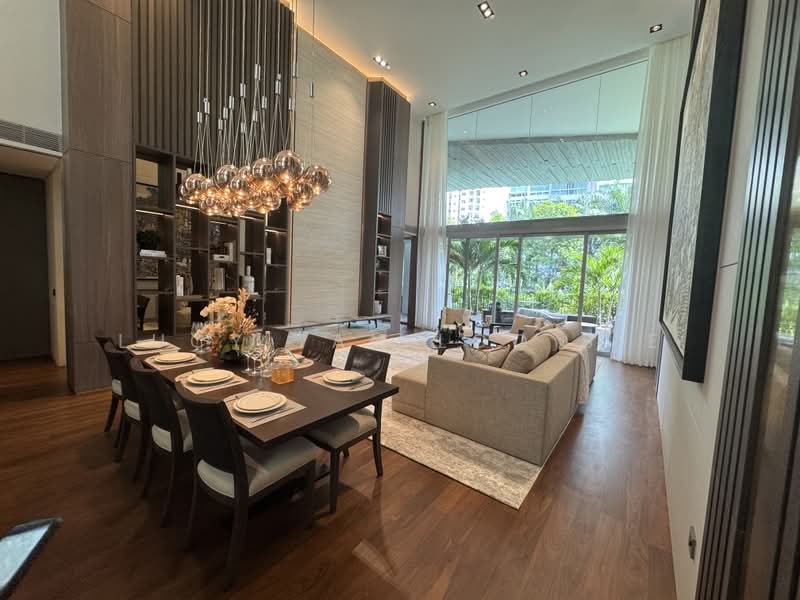 The Oliv @ Balmoral, 11C Balmoral Road, 4 Bedrooms, 3,337 sqft, Apartment For Sale, by Lucy Tan Loo Sie, 500212715 - Living Room - PropertyGuru.com.sg