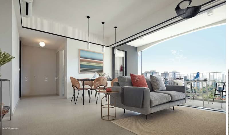 Jui Residences, 1177 Serangoon Road, 3 Bedrooms, 947 sqft, Condominium For Sale, by Stephanie Tan 陈爱丽, 500212754 - Living Room - PropertyGuru.com.sg