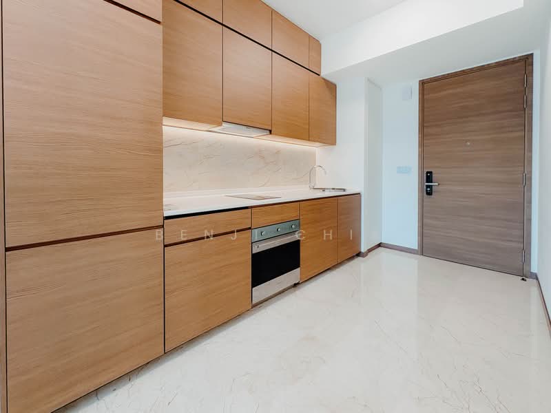 Queens Peak, 1 Dundee Road, 1 Bedroom, 431 sqft, Condominium For Sale, by Benji Chia, 500212786 - Kitchen - PropertyGuru.com.sg