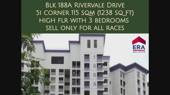 188A Rivervale Drive, 188A Rivervale Drive, Hougang / Punggol / Sengkang, 3 Bedrooms, 1,238 sqft, HDB Flat For Sale, by George Teo, 500212822 - PropertyGuru.com.sg