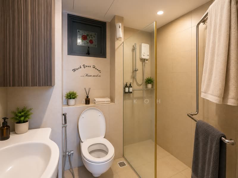 Pinnacle @ Duxton, 1C Cantonment Road, 3 Bedrooms, 1,001 sqft, HDB Flat For Sale, by Daryl Koh, 500212826 - Bathroom - PropertyGuru.com.sg
