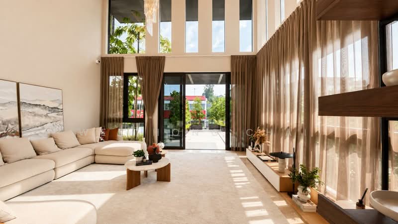 ⭐⭐⭐LANDED7772@TRILOGY@FERNHILL Brand New Semi-Detached Walk to MRT (D10) 6rm, Tanglin / Holland / Bukit Timah, 6 Bedrooms, 7,441 sqft, Semi-Detached House For Sale, by WeeThong Chai, 500212849 - Living Room - PropertyGuru.com.sg