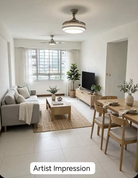 590B Montreal Link, 590B Montreal Link, 3 Bedrooms, 1,001 sqft, HDB Flat For Sale, by JAMESON TEO, 500212875 - Living Room - PropertyGuru.com.sg