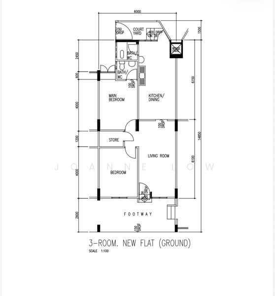 468 Ang Mo Kio Avenue 10, 468 Ang Mo Kio Avenue 10, 2 Bedrooms, 807 sqft, HDB Flat For Sale, by Joanne Low, 500212934 - PropertyGuru.com.sg