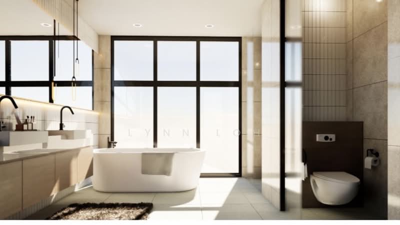 ⭐️ Brand New Detached House with Swimming Pool, Attic and Home Lift⭐️, Woodlands Park, 8 Bedrooms, 8,376 sqft, Semi-Detached House For Sale, by Lynn Loh, 500212967 - Bathroom - PropertyGuru.com.sg