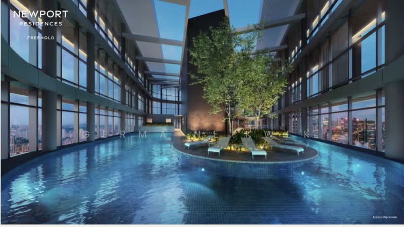 Newport Residences, 80 Anson Road, 1 Bedroom, 452 sqft, Apartment For Sale, by Germaine Kwek, 500212973 - Sky Pool - PropertyGuru.com.sg