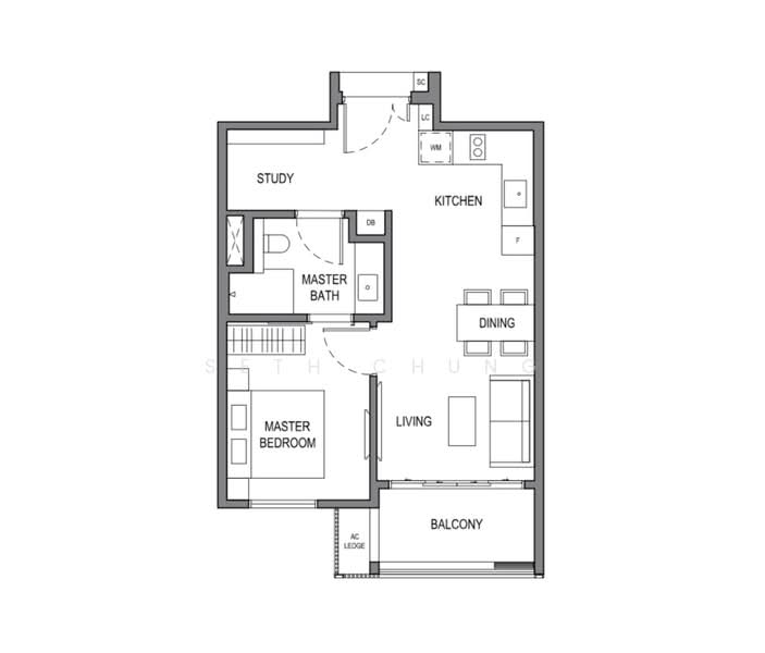 Parksuites, 18 Holland Grove Road, 1 Bedroom, 624 sqft, Condominium For Sale, by Seth Chung, 500212978 - PropertyGuru.com.sg