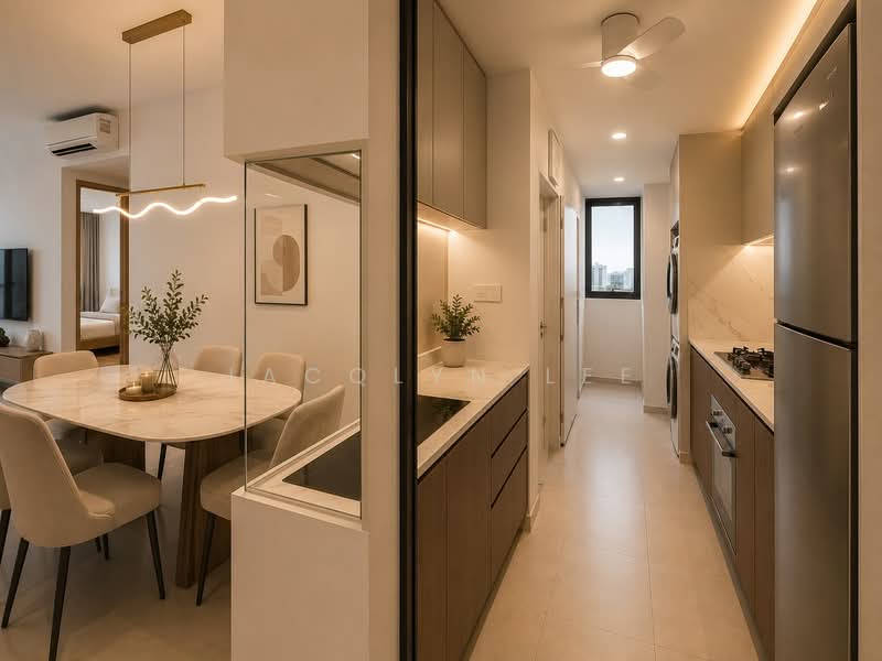 Sky Eden @ Bedok, 1 Bedok Central, 3 Bedrooms, 1,087 sqft, Condominium For Sale, by Jacqlyn Lee, 500213011 - Dining Room - PropertyGuru.com.sg