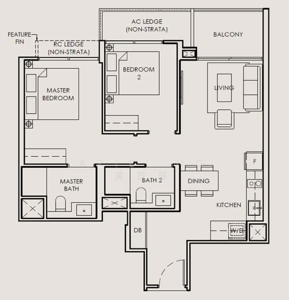 The Sen, De Souza Avenue, 2 Bedrooms, 678 sqft, Condominium For Sale, by Ariel Ng 黄笠屏, 500213018 - PropertyGuru.com.sg