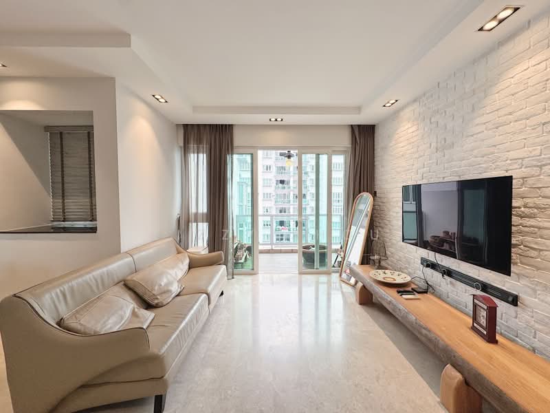 The Warren, 59 Choa Chu Kang Loop, 3 Bedrooms, 1,238 sqft, Apartment For Sale, by Lizzy Zhou, 500213022 - Living Room - PropertyGuru.com.sg