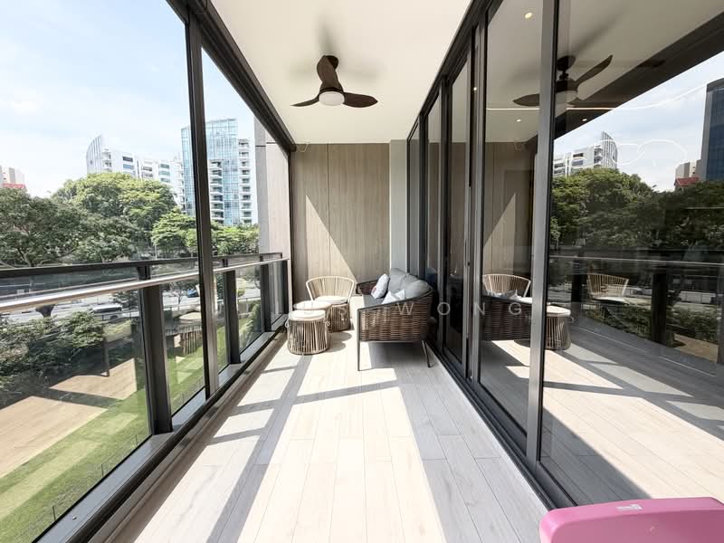 Leedon Green, 32 Leedon Heights, 4 Bedrooms, 1,496 sqft, Condominium For Sale, by Julius Wong, 500213068 - Balcony - PropertyGuru.com.sg