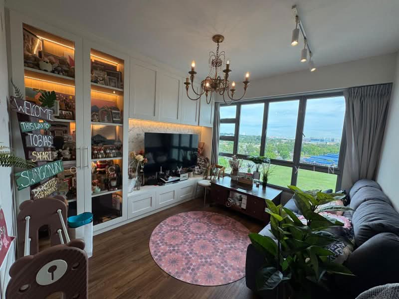 377B Hougang Street 32, 377B Hougang Street 32, 3 Bedrooms, 1,012 sqft, HDB Flat For Sale, by Joyce Lye Hui Xin, 500213097 - Living Room - PropertyGuru.com.sg