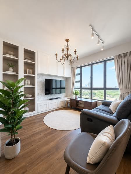 377B Hougang Street 32, 377B Hougang Street 32, Hougang / Punggol / Sengkang, 3 Bedrooms, 1,012 sqft, HDB Flat For Sale, by Joyce Lye Hui Xin, 500213097 - Living Room - PropertyGuru.com.sg