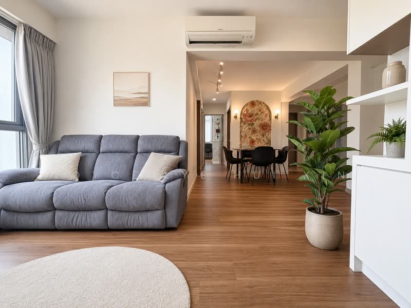 377B Hougang Street 32, 377B Hougang Street 32, Hougang / Punggol / Sengkang, 3 Bedrooms, 1,012 sqft, HDB Flat For Sale, by Joyce Lye Hui Xin, 500213097 - Living Room - PropertyGuru.com.sg