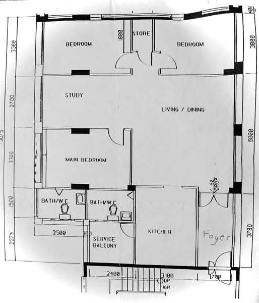 922 Hougang Street 91, 922 Hougang Street 91, 3 Bedrooms, 1,291 sqft, HDB Flat For Sale, by Royston Choy, 500213139 - PropertyGuru.com.sg