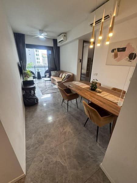 The M, 36 Middle Road, Beach Road / Bugis / Rochor, 2 Bedrooms, 667 sqft, Condominium For Sale, by Lester T., 500213209 - Living Room - PropertyGuru.com.sg