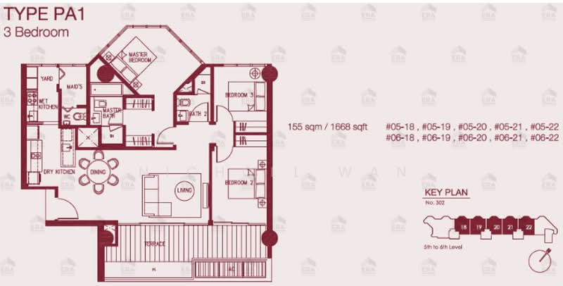 Concourse Skyline, 300 Beach Road, 3 Bedrooms, 1,668 sqft, Condominium For Sale, by Nicholl Wan, 500213210 - PropertyGuru.com.sg