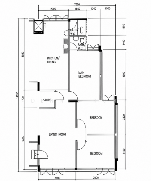 547 Ang Mo Kio Avenue 10, 547 Ang Mo Kio Avenue 10, 3 Bedrooms, 990 sqft, HDB Flat For Sale, by Dennis Koh, 500213248 - PropertyGuru.com.sg