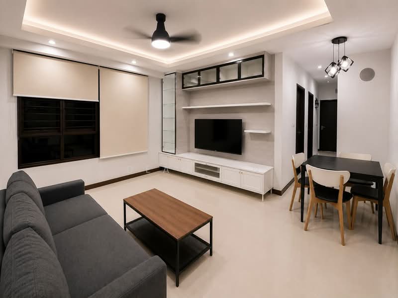 808B Choa Chu Kang Avenue 1, 808B Choa Chu Kang Avenue 1, 3 Bedrooms, 990 sqft, HDB Flat For Sale, by Dean Tan, 500213357 - Living Room - PropertyGuru.com.sg