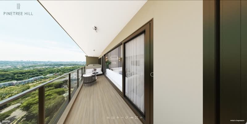 Penthouse, Penthouse with private lift, single storey floorplate, 5 Bedrooms, 2,874 sqft, Condominium For Sale, by Eric Choy, 500213372 - Balcony - PropertyGuru.com.sg