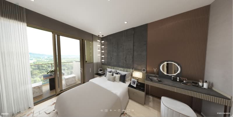 Penthouse, Penthouse with private lift, single storey floorplate, 5 Bedrooms, 2,874 sqft, Condominium For Sale, by Eric Choy, 500213372 - Bedroom - PropertyGuru.com.sg