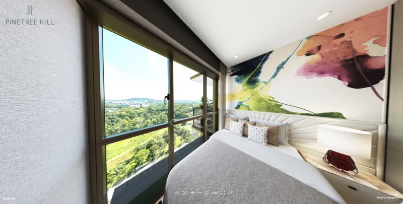 Penthouse, Penthouse with private lift, single storey floorplate, 5 Bedrooms, 2,874 sqft, Condominium For Sale, by Eric Choy, 500213372 - Bedroom - PropertyGuru.com.sg