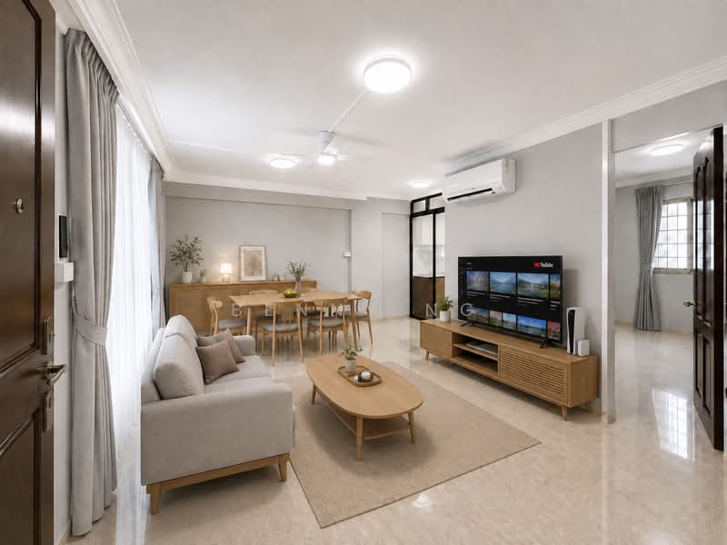 145 Bishan Street 11, 145 Bishan Street 11, 3 Bedrooms, 904 sqft, HDB Flat For Rent, by Benny Ng, 500213415 - Living Room - PropertyGuru.com.sg