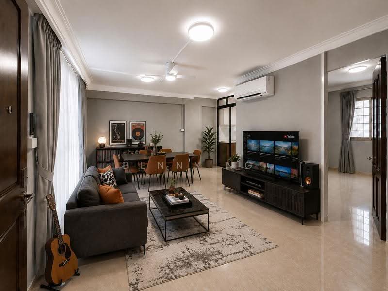 145 Bishan Street 11, 145 Bishan Street 11, Ang Mo Kio / Bishan / Thomson, 3 Bedrooms, 904 sqft, HDB Flat For Rent, by Benny Ng, 500213415 - Living Room - PropertyGuru.com.sg