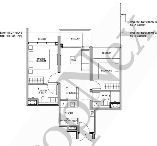 Tembusu Grand, 96 Jalan Tembusu, 2 Bedrooms, 667 sqft, Condominium For Rent, by Kathy Jiang, 500213467 - PropertyGuru.com.sg