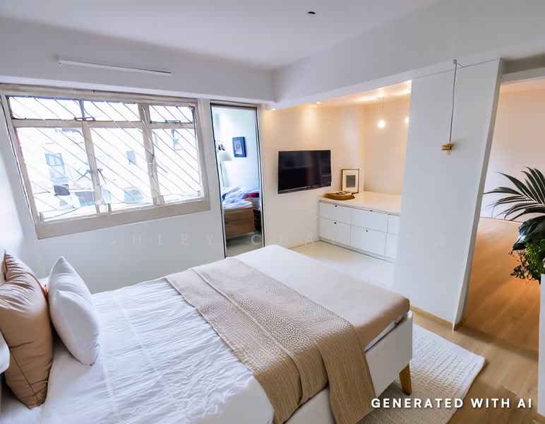 112 Serangoon North Avenue 1, 112 Serangoon North Avenue 1, 2 Bedrooms, 764 sqft, HDB Flat For Sale, by Ashley Chai 蔡忝玲, 500213486 - AI Recommended (Bedroom) - PropertyGuru.com.sg