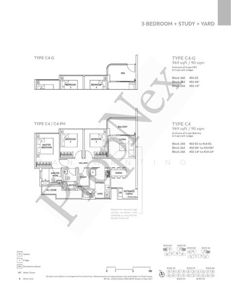 Hundred Palms Residences, 266 Yio Chu Kang Road, 3 Bedrooms, 969 sqft, Executive Condominium For Sale, by Tan Wanting, 500213488 - PropertyGuru.com.sg