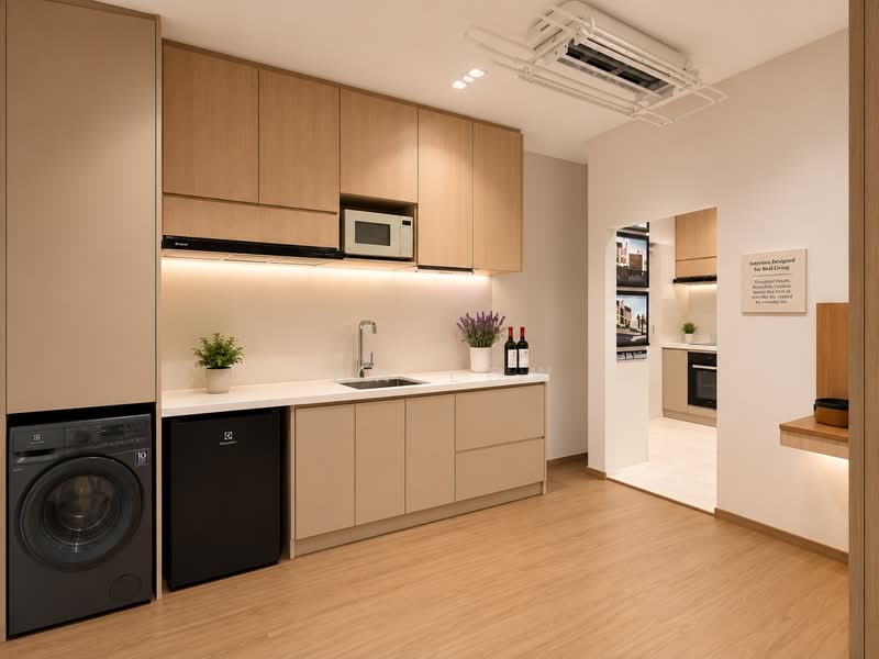 Verde Joo Chiat, 108 Joo Chiat Terrace, East Coast / Marine Parade, 3 Bedrooms, 979 sqft, Apartment For Sale, by Ian Low, 500213500 - Kitchen - PropertyGuru.com.sg