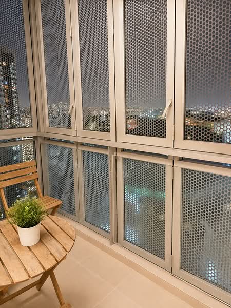 The Tennery, 5A Woodlands Road, 1 Bedroom, 614 sqft, Condominium For Rent, by Ong Beng Yew, 500213509 - Balcony - PropertyGuru.com.sg