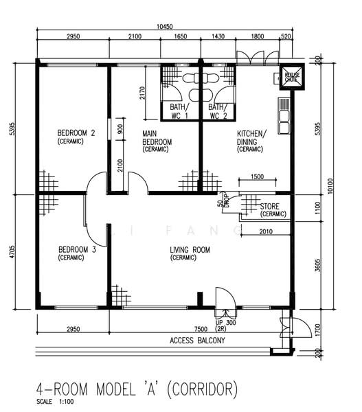 438 Fajar Road, 438 Fajar Road, 3 Bedrooms, 1,119 sqft, HDB Flat For Sale, by Li Fang, 500213514 - PropertyGuru.com.sg