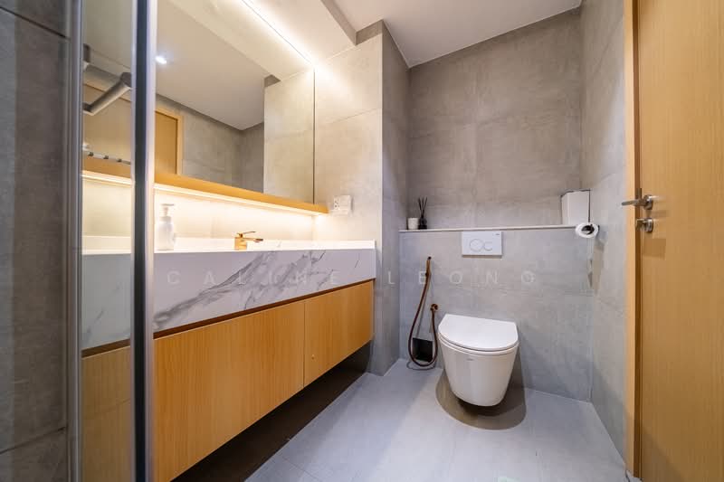 SkyPark Residences, 11 Sembawang Crescent, 5 Bedrooms, 1,593 sqft, Executive Condominium For Sale, by Caline Leong, 500213526 - Bathroom - PropertyGuru.com.sg