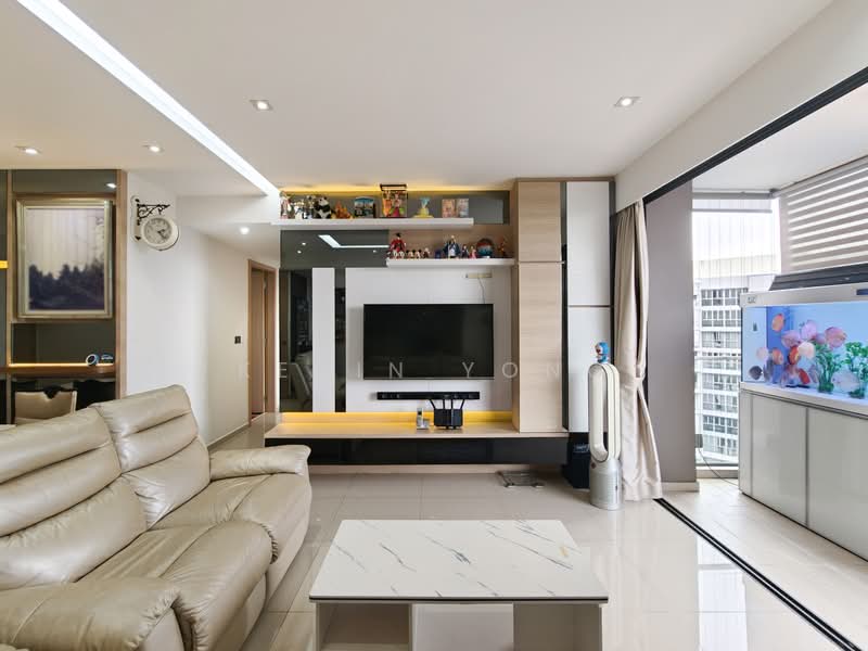 Parc Life, 27 Sembawang Crescent, 4 Bedrooms, 1,281 sqft, Executive Condominium For Sale, by Kevin Yong, 500213609 - Living Room - PropertyGuru.com.sg