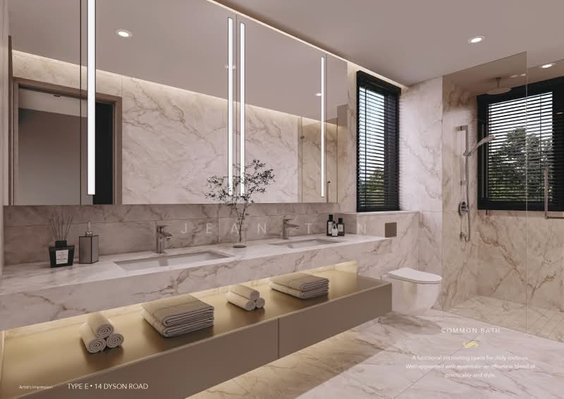 Brand New Freehold Detached with Pool in District 11, Novena / Whitley Road / Chancery Hill / Dyson Road / Newton / Nassim, 6 Bedrooms, 9,448 sqft, Detached House For Sale, by Jean Tan, 500213610 - Bathroom - PropertyGuru.com.sg
