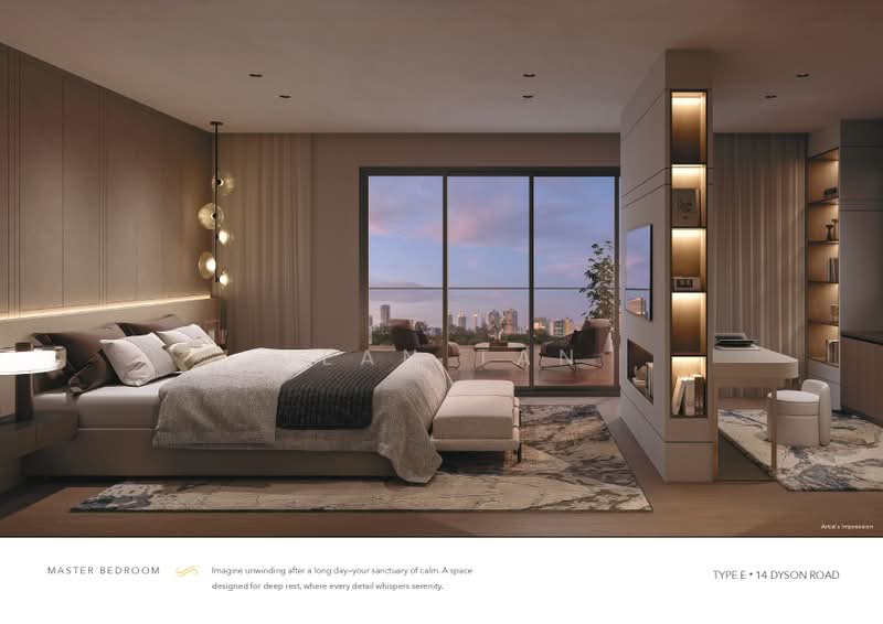 Brand New Freehold Detached with Pool in District 11, Novena / Whitley Road / Chancery Hill / Dyson Road / Newton / Nassim, 6 Bedrooms, 9,448 sqft, Detached House For Sale, by Jean Tan, 500213610 - Master Bedroom - PropertyGuru.com.sg