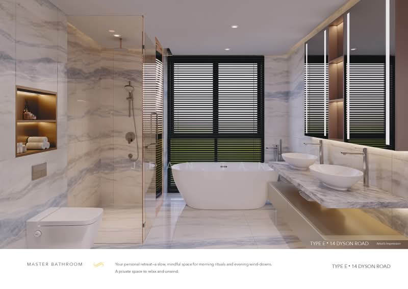 Brand New Freehold Detached with Pool in District 11, Novena / Whitley Road / Chancery Hill / Dyson Road / Newton / Nassim, 6 Bedrooms, 9,448 sqft, Detached House For Sale, by Jean Tan, 500213610 - Bathroom - PropertyGuru.com.sg