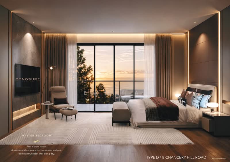 Brand New Freehold Detached with Pool in District 11, Novena / Whitley Road / Chancery Hill / Dyson Road / Newton / Nassim, 6 Bedrooms, 9,448 sqft, Detached House For Sale, by Jean Tan, 500213610 - Master Bedroom - PropertyGuru.com.sg
