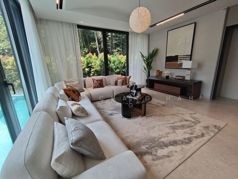 Freehold Semi Detached in Bukit Timah, Greenbank Park Binjai Park Binjai Crest Binjai Rise, Clementi Park / Upper Bukit Timah, 5 Bedrooms, 5,436 sqft, Semi-Detached House For Sale, by Alvin Chang Han Ping, 500213613 - Living Room - PropertyGuru.com.sg