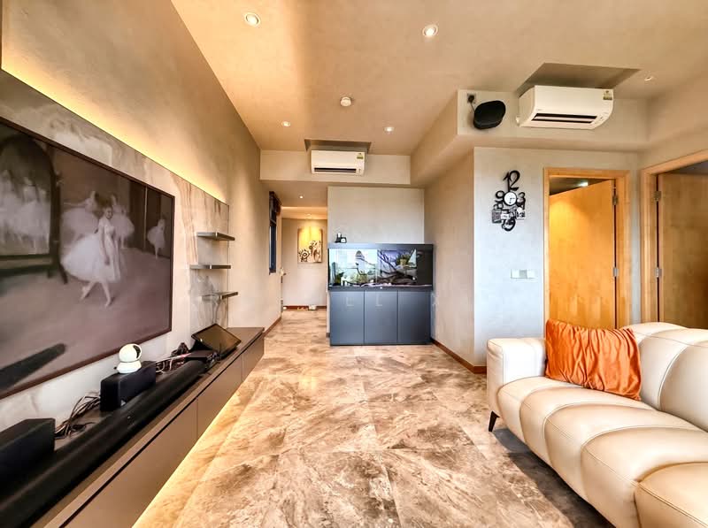 Fourth Avenue Residences, 2 Fourth Avenue, 2 Bedrooms, 721 sqft, Condominium For Sale, by Rachel Xu, 500213615 - Living Room - PropertyGuru.com.sg