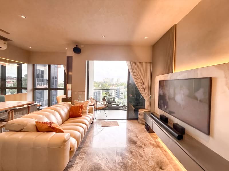 Fourth Avenue Residences, 2 Fourth Avenue, 2 Bedrooms, 721 sqft, Condominium For Sale, by Rachel Xu, 500213615 - Living Room - PropertyGuru.com.sg